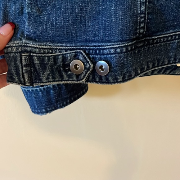 J. Jill Denim Button Up Jacket, Size Small - Picture 3 of 6
